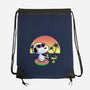 Beagle Summer Time-None-Drawstring-Bag-Astrobot Invention