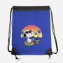 Beagle Summer Time-None-Drawstring-Bag-Astrobot Invention