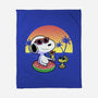 Beagle Summer Time-None-Fleece-Blanket-Astrobot Invention