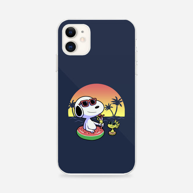 Beagle Summer Time-iPhone-Snap-Phone Case-Astrobot Invention
