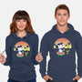 Beagle Summer Time-Unisex-Pullover-Sweatshirt-Astrobot Invention