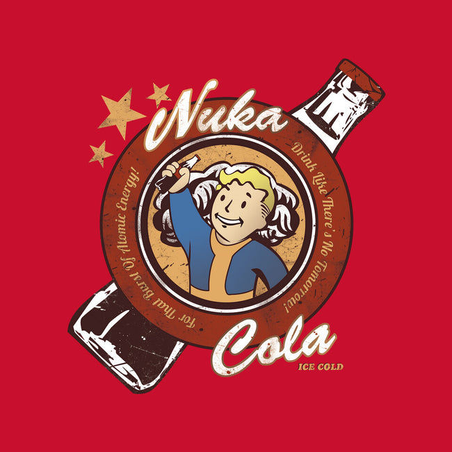 Drink Nuka Cola-Unisex-Basic-Tee-Coconut_Design