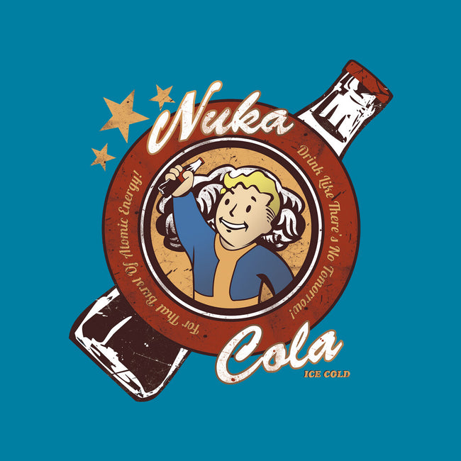 Drink Nuka Cola-Womens-Fitted-Tee-Coconut_Design