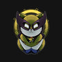 Yellow Cat Mutant-Mens-Heavyweight-Tee-Astrobot Invention