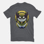 Yellow Cat Mutant-Mens-Premium-Tee-Astrobot Invention