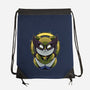 Yellow Cat Mutant-None-Drawstring-Bag-Astrobot Invention