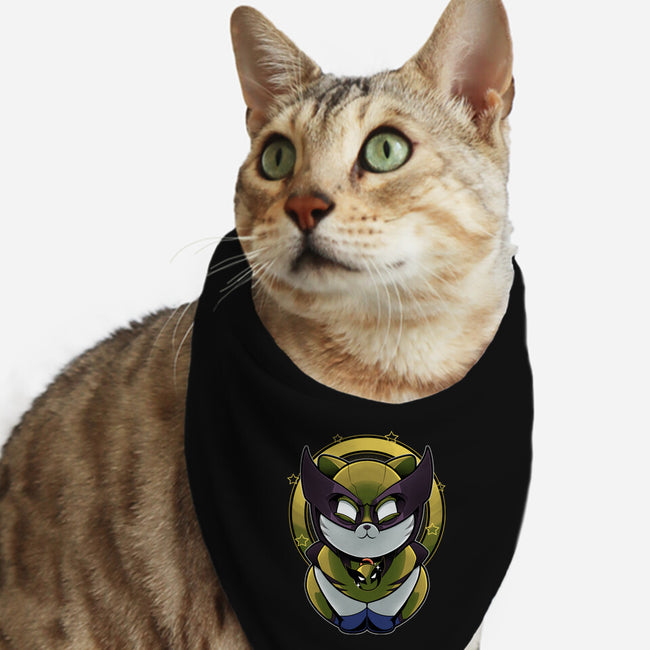 Yellow Cat Mutant-Cat-Bandana-Pet Collar-Astrobot Invention