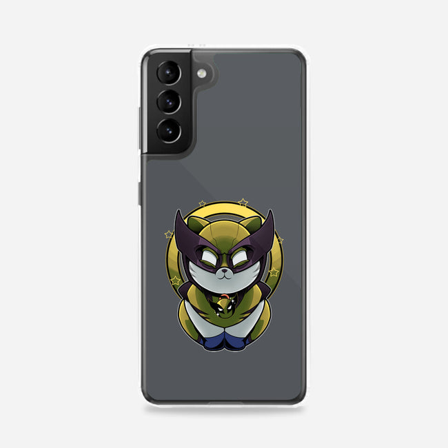 Yellow Cat Mutant-Samsung-Snap-Phone Case-Astrobot Invention