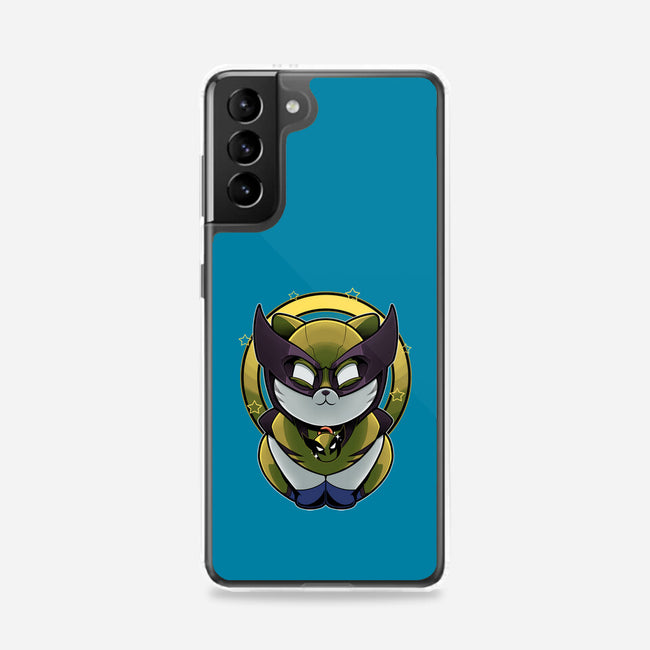 Yellow Cat Mutant-Samsung-Snap-Phone Case-Astrobot Invention