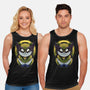 Yellow Cat Mutant-Unisex-Basic-Tank-Astrobot Invention