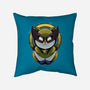 Yellow Cat Mutant-None-Non-Removable Cover w Insert-Throw Pillow-Astrobot Invention