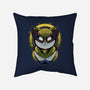 Yellow Cat Mutant-None-Removable Cover-Throw Pillow-Astrobot Invention