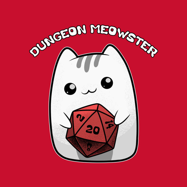 A Dungeon Meowster-None-Non-Removable Cover w Insert-Throw Pillow-Astrobot Invention