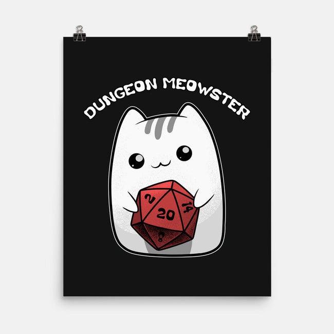 A Dungeon Meowster-None-Matte-Poster-Astrobot Invention