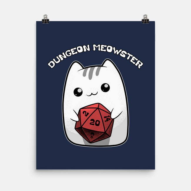 A Dungeon Meowster-None-Matte-Poster-Astrobot Invention
