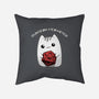 A Dungeon Meowster-None-Removable Cover w Insert-Throw Pillow-Astrobot Invention