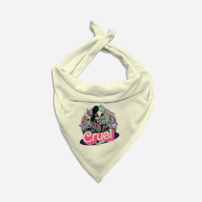 The Cruel Lady-Dog-Bandana-Pet Collar-glitchygorilla