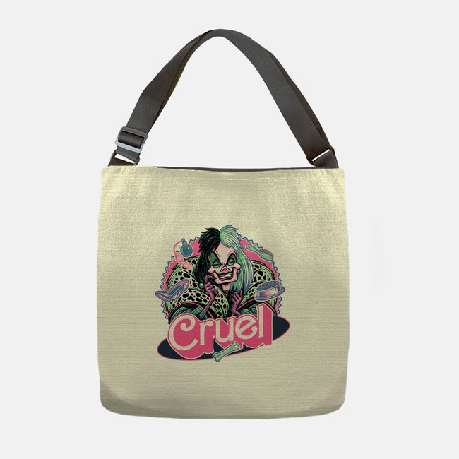 The Cruel Lady-None-Adjustable Tote-Bag-glitchygorilla