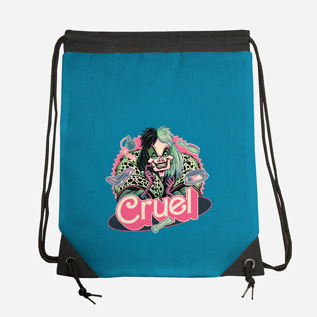 The Cruel Lady-None-Drawstring-Bag-glitchygorilla