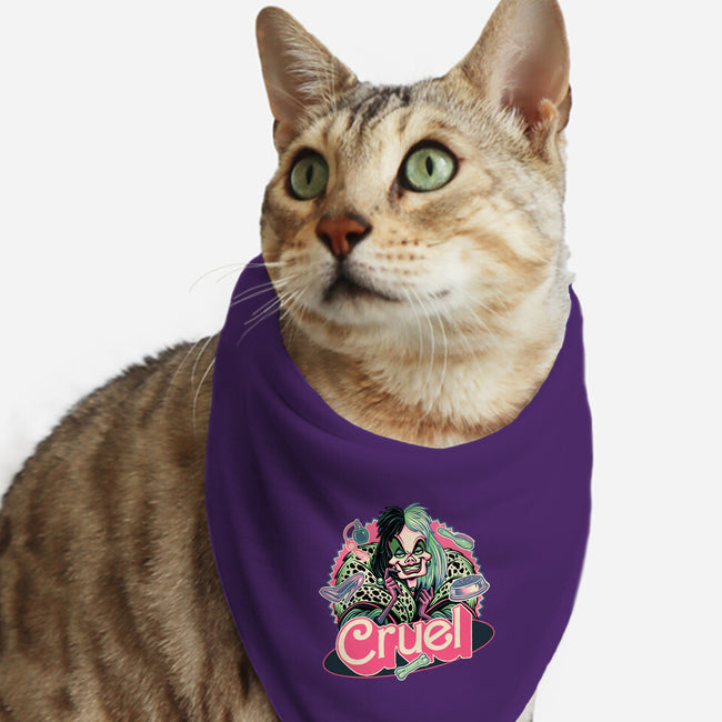 The Cruel Lady-Cat-Bandana-Pet Collar-glitchygorilla