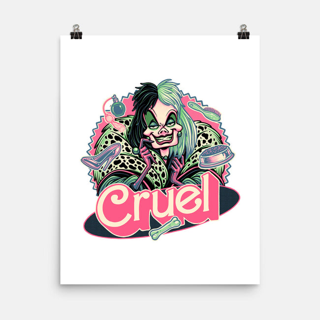 The Cruel Lady-None-Matte-Poster-glitchygorilla