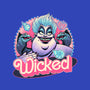 The Wicked Sea-Womens-Fitted-Tee-glitchygorilla