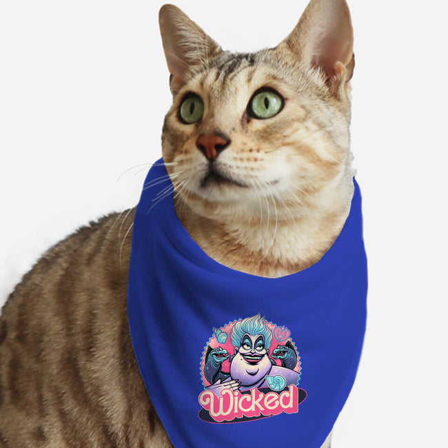 The Wicked Sea-Cat-Bandana-Pet Collar-glitchygorilla