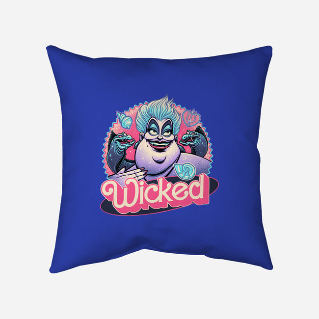 The Wicked Sea-None-Removable Cover-Throw Pillow-glitchygorilla