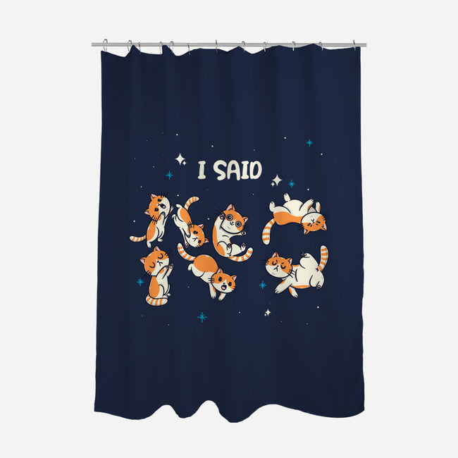 I Said No-None-Polyester-Shower Curtain-Freecheese
