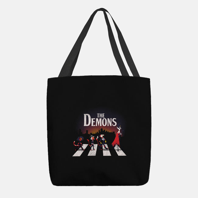 The Demons-None-Basic Tote-Bag-dandingeroz