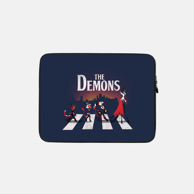 The Demons-None-Zippered-Laptop Sleeve-dandingeroz