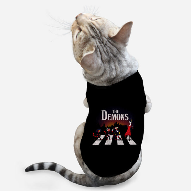 The Demons-Cat-Basic-Pet Tank-dandingeroz