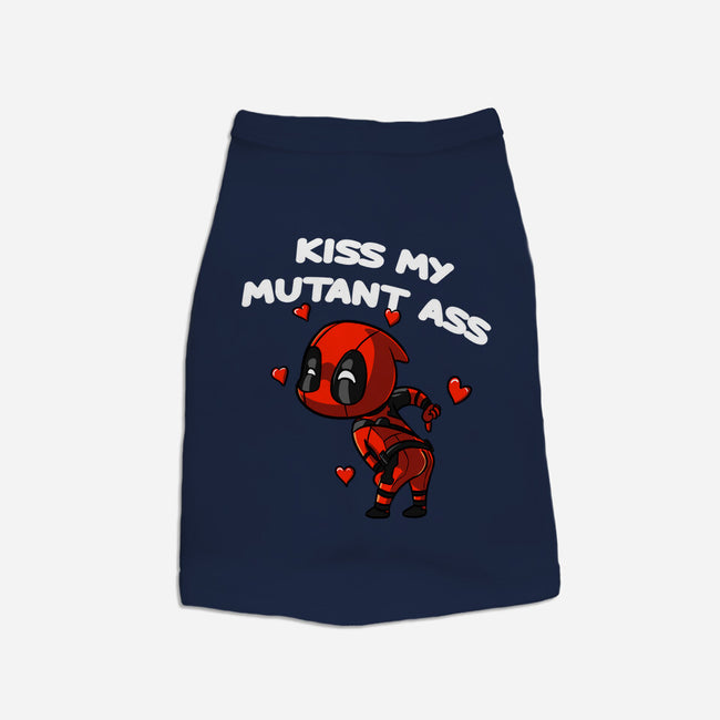 Kiss My Mutant Ass-Dog-Basic-Pet Tank-fanfabio