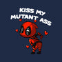 Kiss My Mutant Ass-Womens-Basic-Tee-fanfabio