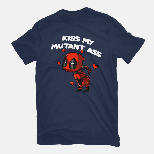 Kiss My Mutant Ass-Mens-Basic-Tee-fanfabio