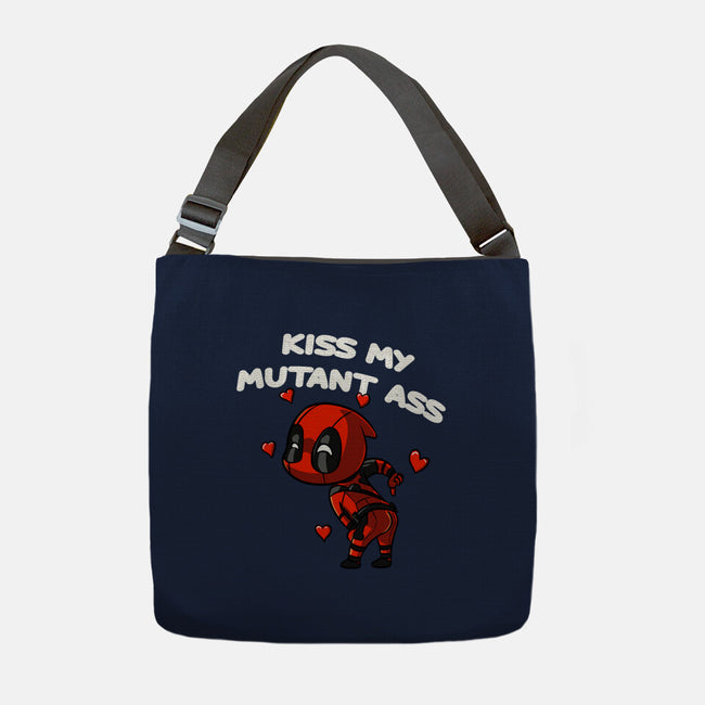 Kiss My Mutant Ass-None-Adjustable Tote-Bag-fanfabio