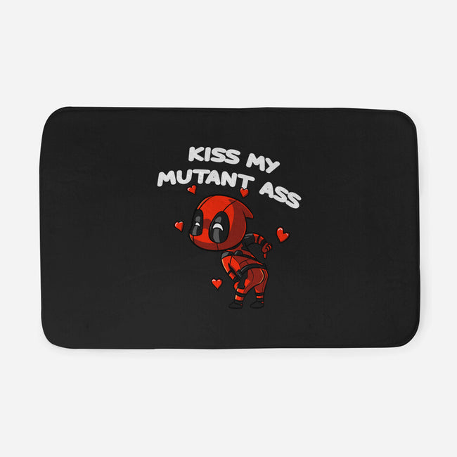 Kiss My Mutant Ass-None-Memory Foam-Bath Mat-fanfabio