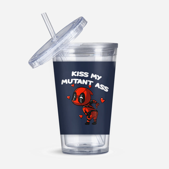 Kiss My Mutant Ass-None-Acrylic Tumbler-Drinkware-fanfabio