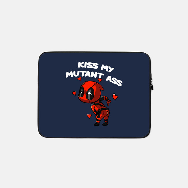 Kiss My Mutant Ass-None-Zippered-Laptop Sleeve-fanfabio