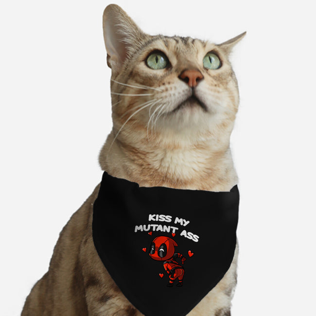 Kiss My Mutant Ass-Cat-Adjustable-Pet Collar-fanfabio