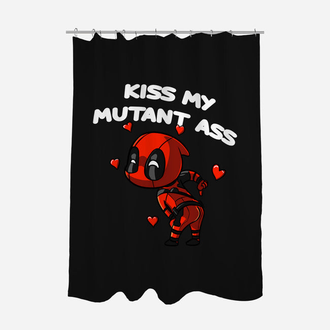 Kiss My Mutant Ass-None-Polyester-Shower Curtain-fanfabio