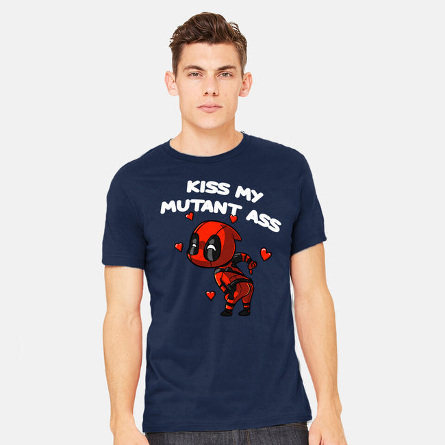 Kiss My Mutant Ass-Mens-Heavyweight-Tee-fanfabio