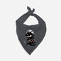 Space Chinese Black Dragon-Dog-Bandana-Pet Collar-NemiMakeit