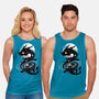 Space Chinese Black Dragon-Unisex-Basic-Tank-NemiMakeit