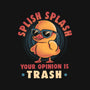 Your Opinion Is Trash-Womens-Basic-Tee-eduely
