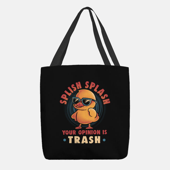 Your Opinion Is Trash-None-Basic Tote-Bag-eduely