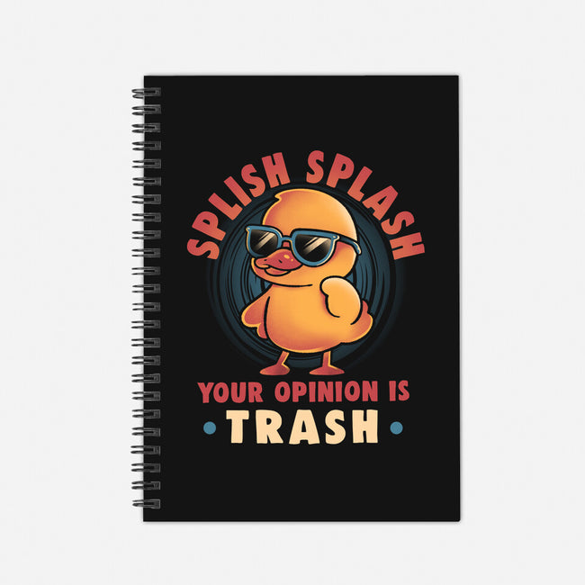 Your Opinion Is Trash-None-Dot Grid-Notebook-eduely