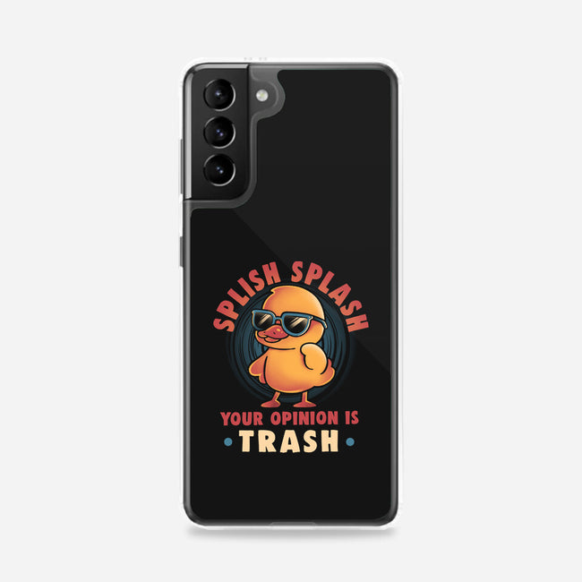 Your Opinion Is Trash-Samsung-Snap-Phone Case-eduely
