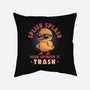 Your Opinion Is Trash-None-Removable Cover-Throw Pillow-eduely