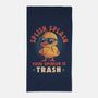 Your Opinion Is Trash-None-Beach-Towel-eduely